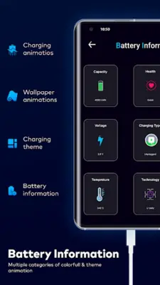 Charging Animation Theme Art android App screenshot 0